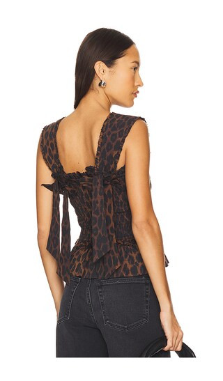Tish Cami in Dark Leopard | Revolve Clothing (Global)