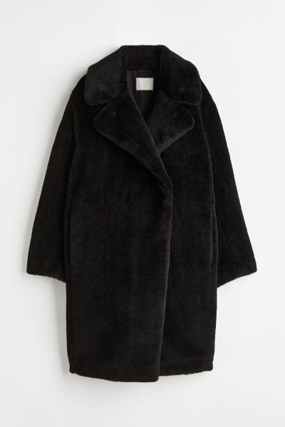 Fluffy coat | H&M (DE, AT, CH, DK, NL, NO, FI)