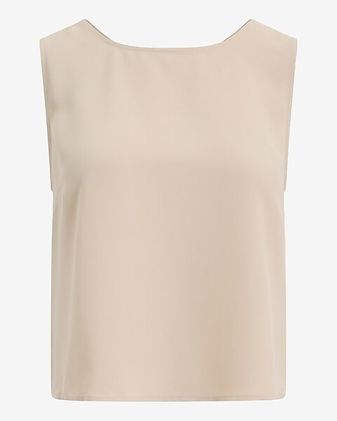 Crew Neck Flowy Tank | Express