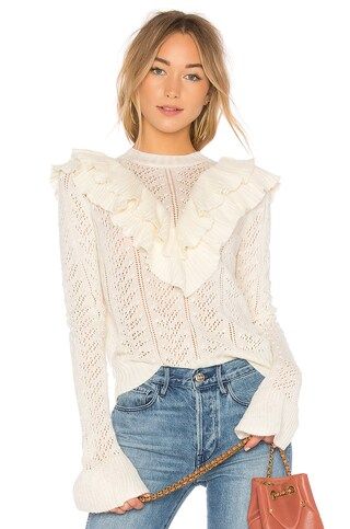 Tularosa Manny Sweater in Ivory from Revolve.com | Revolve Clothing (Global)