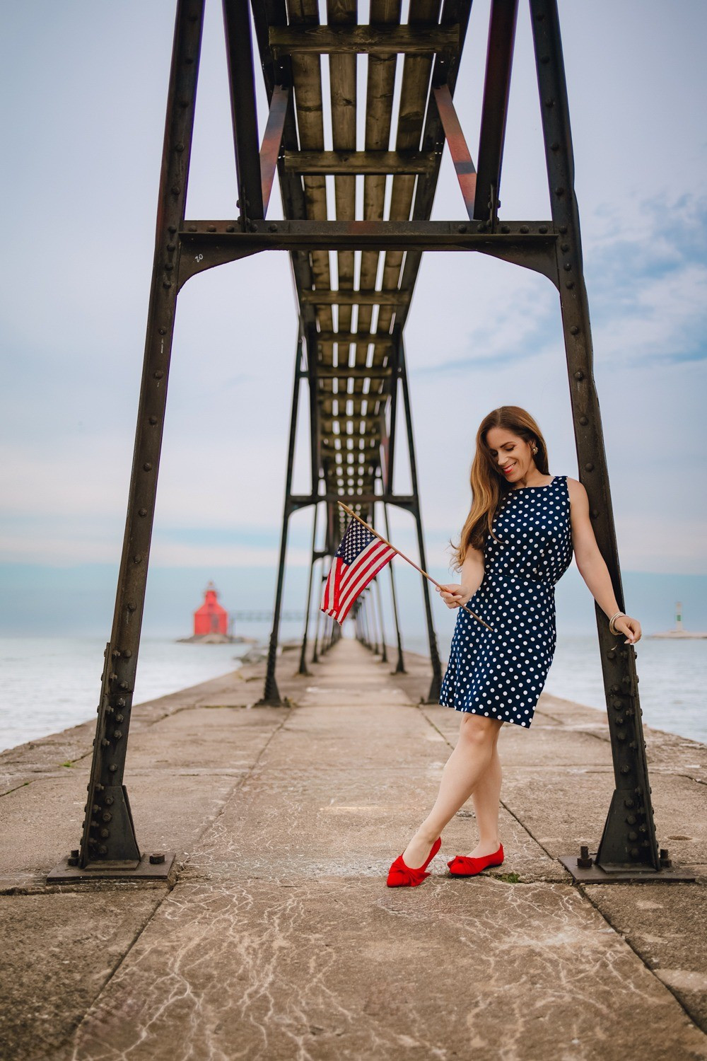 Happy birthday America! Celebrating freedom with my favorite patriotic outfit pairing. This linen-blend set from @AnnTaylor is a available in petite-sizing and really packs in the versatility. Wearing the XSP (I'm 4'11 measurements 33-36-36 for sizing reference). Finishing off the look with these insanely comfy red bow flats from @vivaiaFourth of July outfit | polka dot set | summer skirt set | linen set for summer | red flats | pointed toe red flats

#LTKootd #LTKPetite #LTKSeasonal