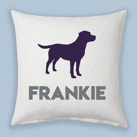 Custom Pet Name Pillow/Personalized Dog Pillow/Pet Parent Gift/Dog Pillow/Dog Gift/Love Your Home De | Etsy (US)