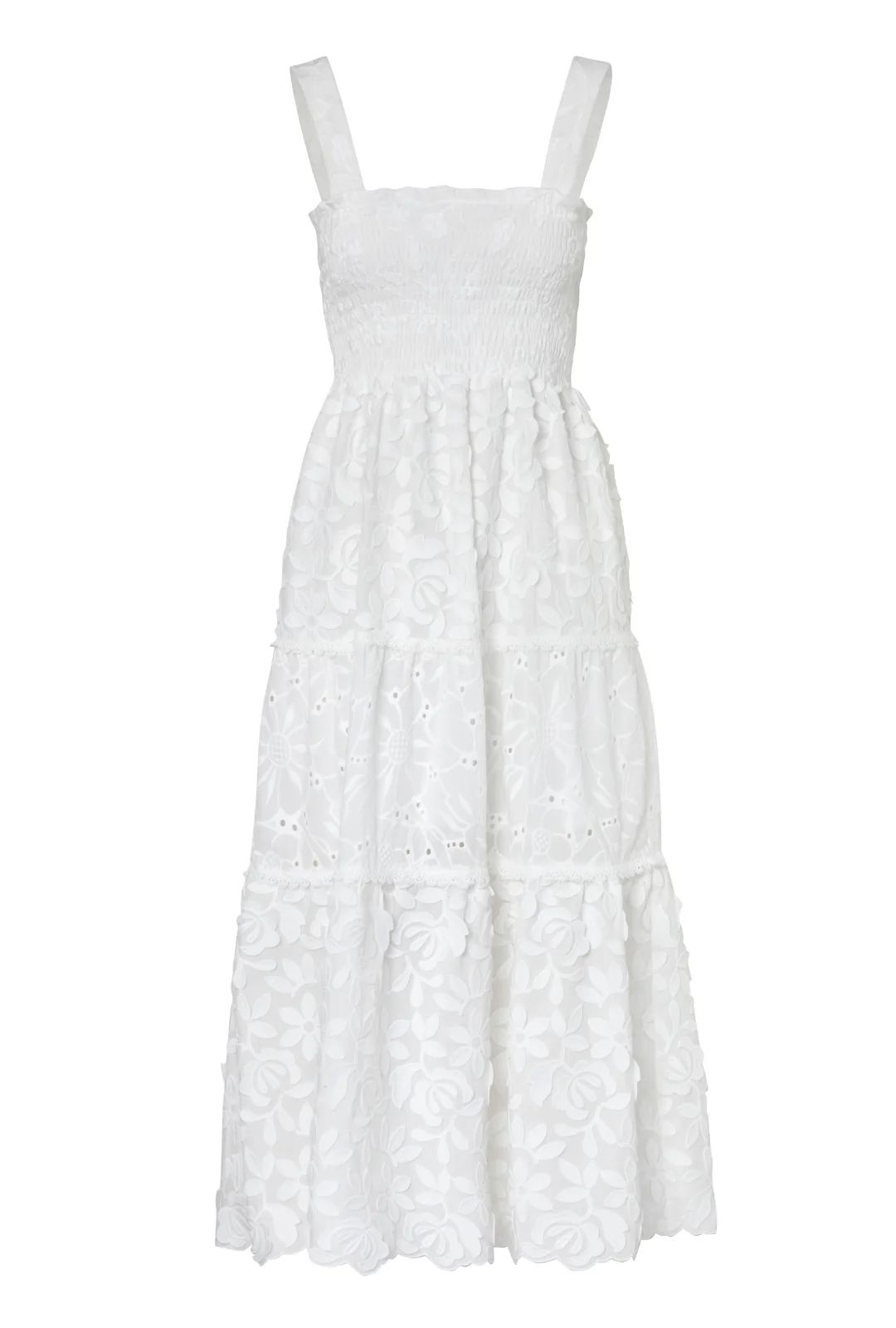 Cruz Dress in White | Over The Moon