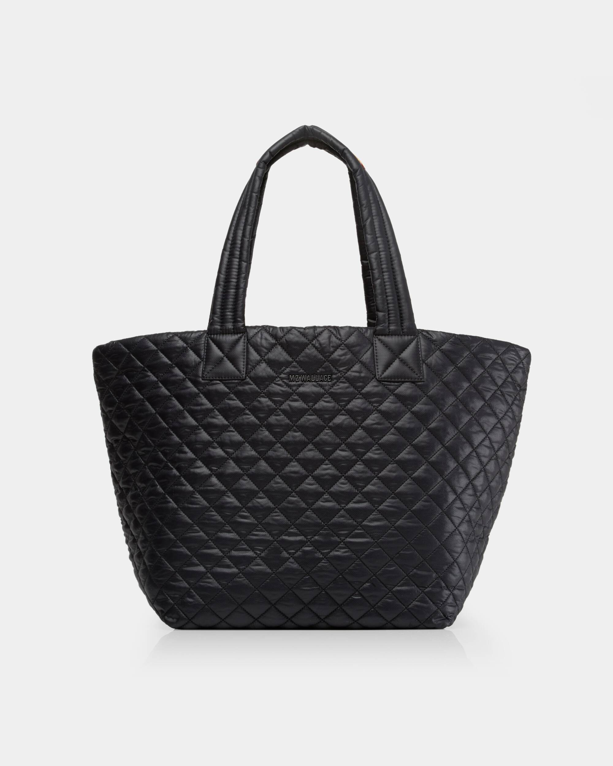 Black Rec Medium Metro Tote | MZ Wallace
