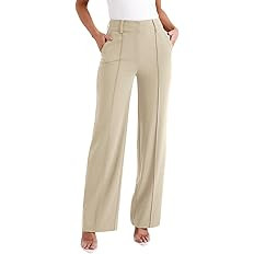 NIMIN High Waisted Work Pants for Women Wide Leg Dressy Pants Business Casual Trousers 2026 Summe... | Amazon (US)