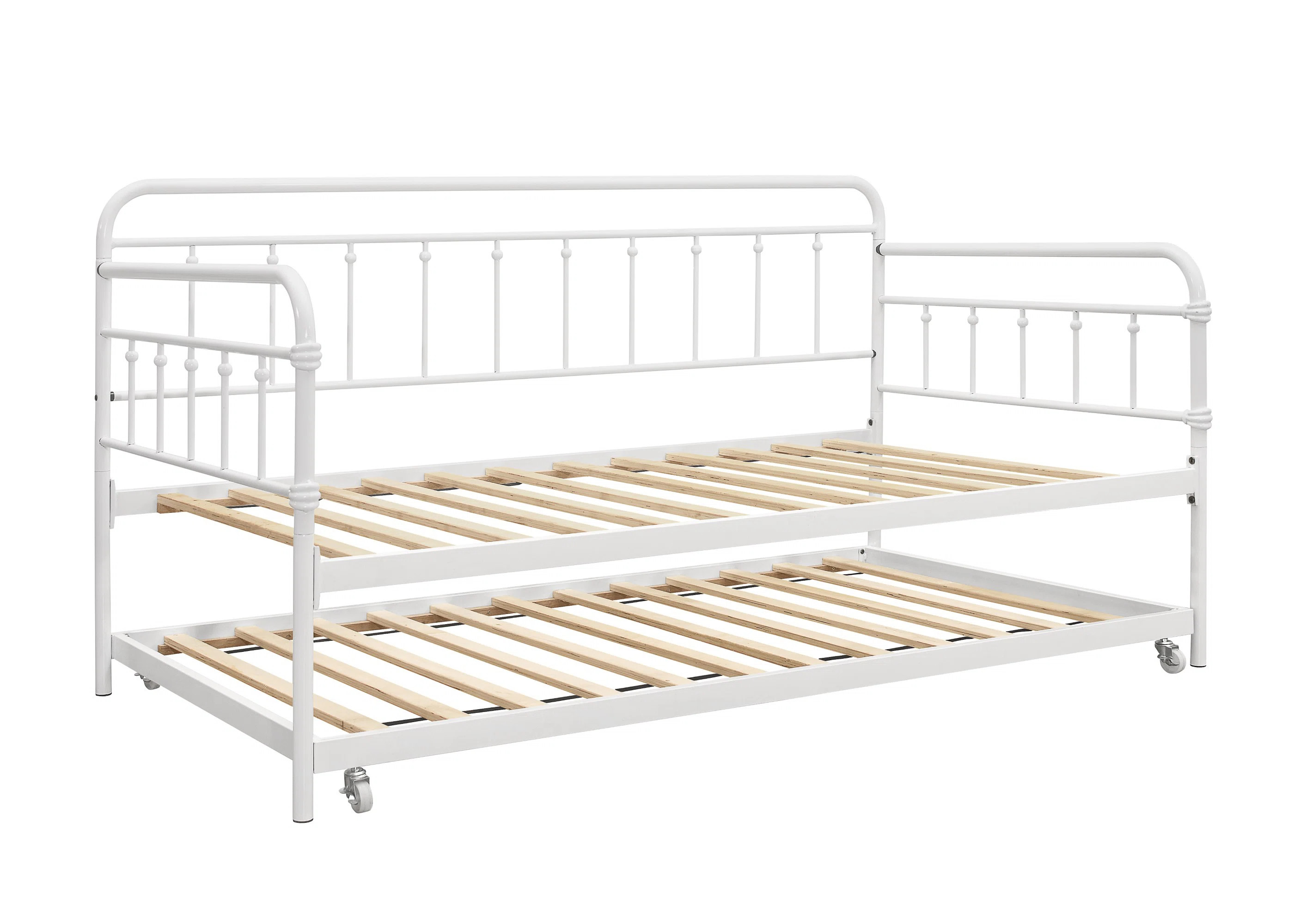 Three Posts™ Leatherman Twin Daybed with Trundle & Reviews | Wayfair | Wayfair North America