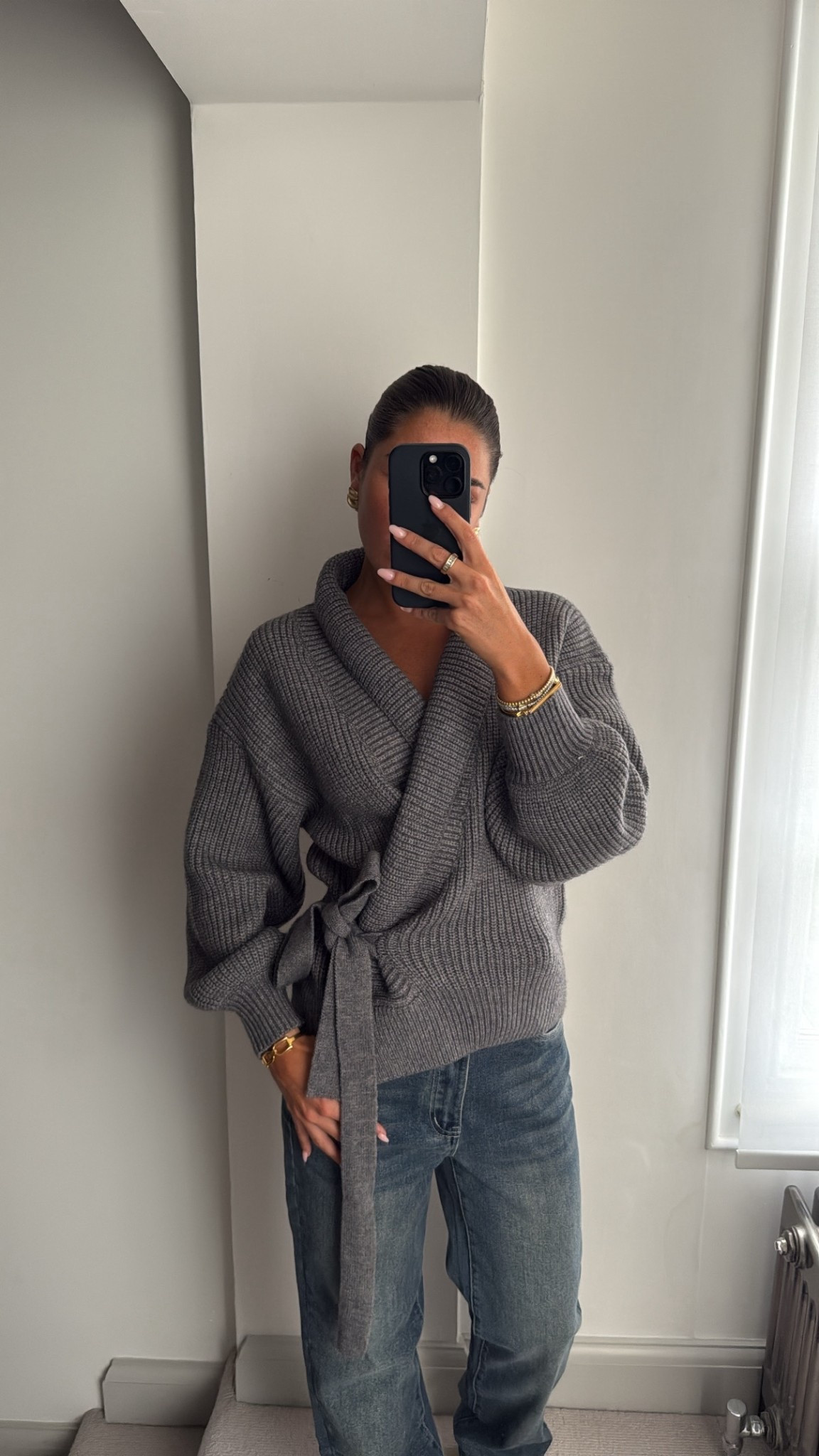 Knit rib wrap cardigan, autumn layers, cosy season, knitwear, casual outfit 

#LTKuk #LTKwinter #LTKautumn