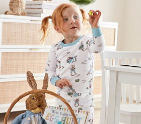 Peter Rabbit™ Organic Cotton Kid Pajama Set | Pottery Barn Kids