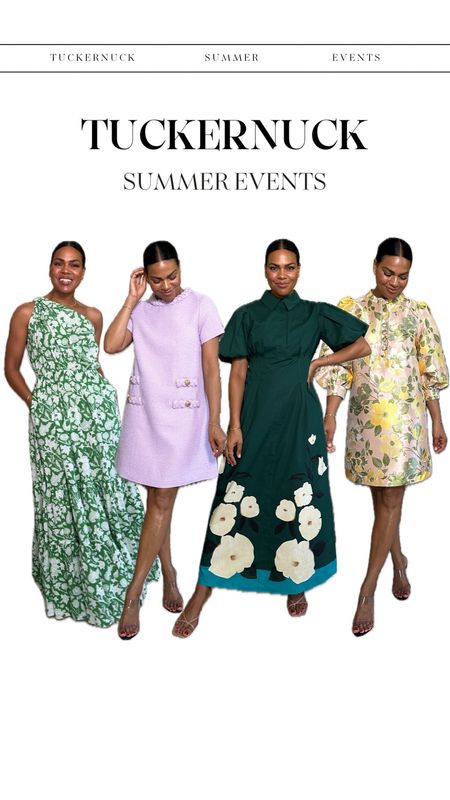 These summer event dresses by Tuckernuck are stunning and classic, with unique details to stand out at your next event! All are true to size. Wear a granny slip with the asymmetrical piece! @tuckernuck #tuckernuckpartner #tuckernucking

#LTKOver40 #LTKStyleTip
