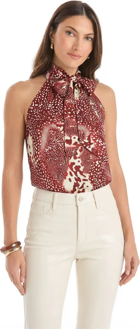 Rina Tie Neck Blouse | Nordstrom