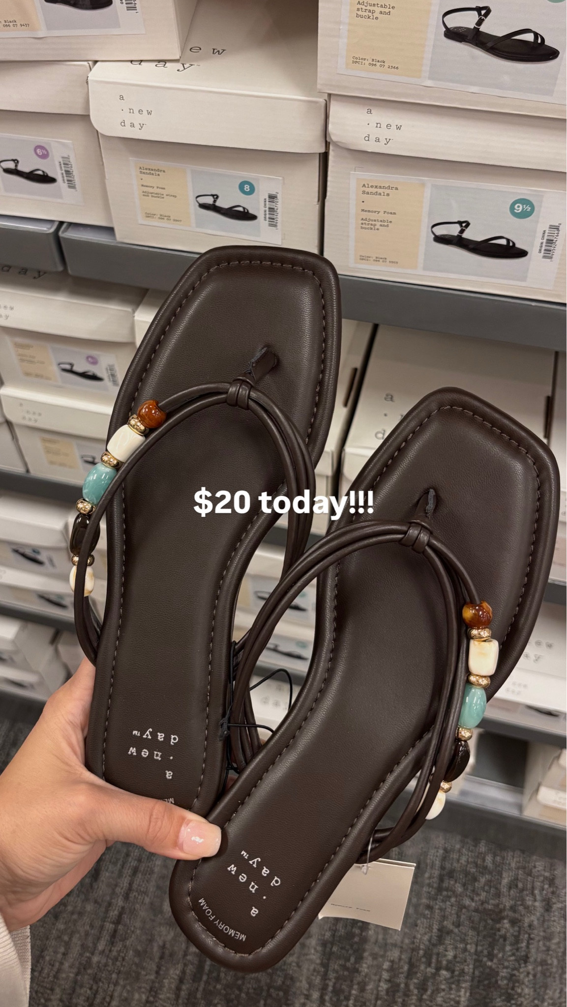 Saw these sandals on sale for $20 today🩵 SOOO cute and comfy!!!

#LTKSaleAlert #LTKSeasonal #LTKootd
