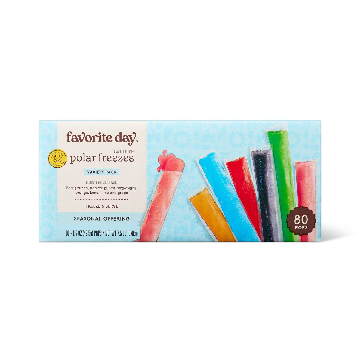 Freeze Pops - 80ct - Favorite Day™ | Target