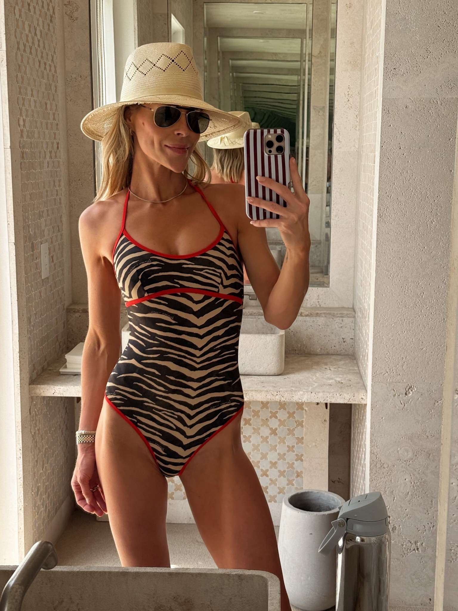 taking my stripes to the beach Palm

#LTKSwim #LTKTravel #LTKgrwm