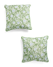 2pk 18x18 Dewhurst Jacobean Indoor Outdoor Pillows | Throw Pillows | Marshalls | Marshalls