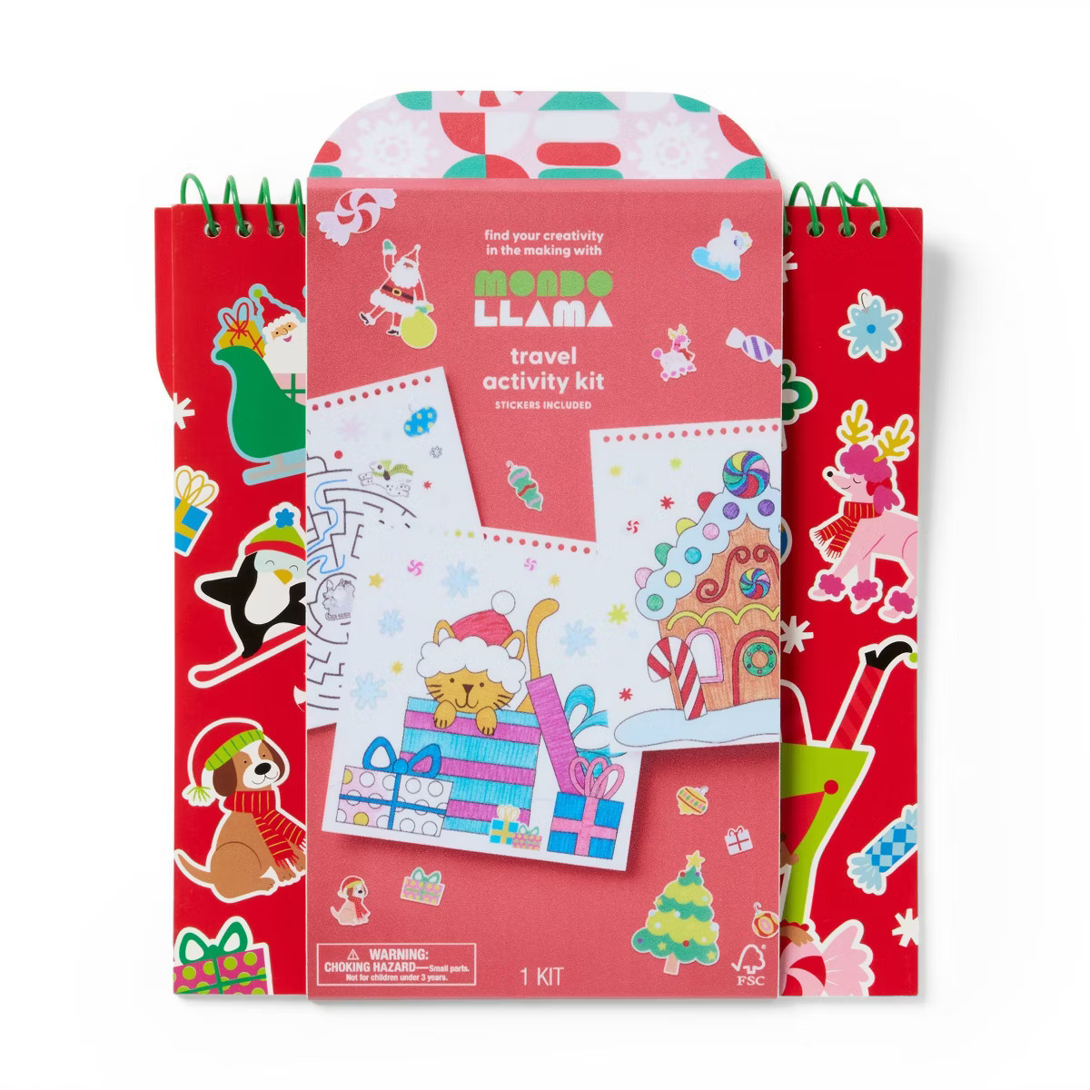 Christmas Craft Holiday Travel Activity Kit - Mondo Llama™ | Target