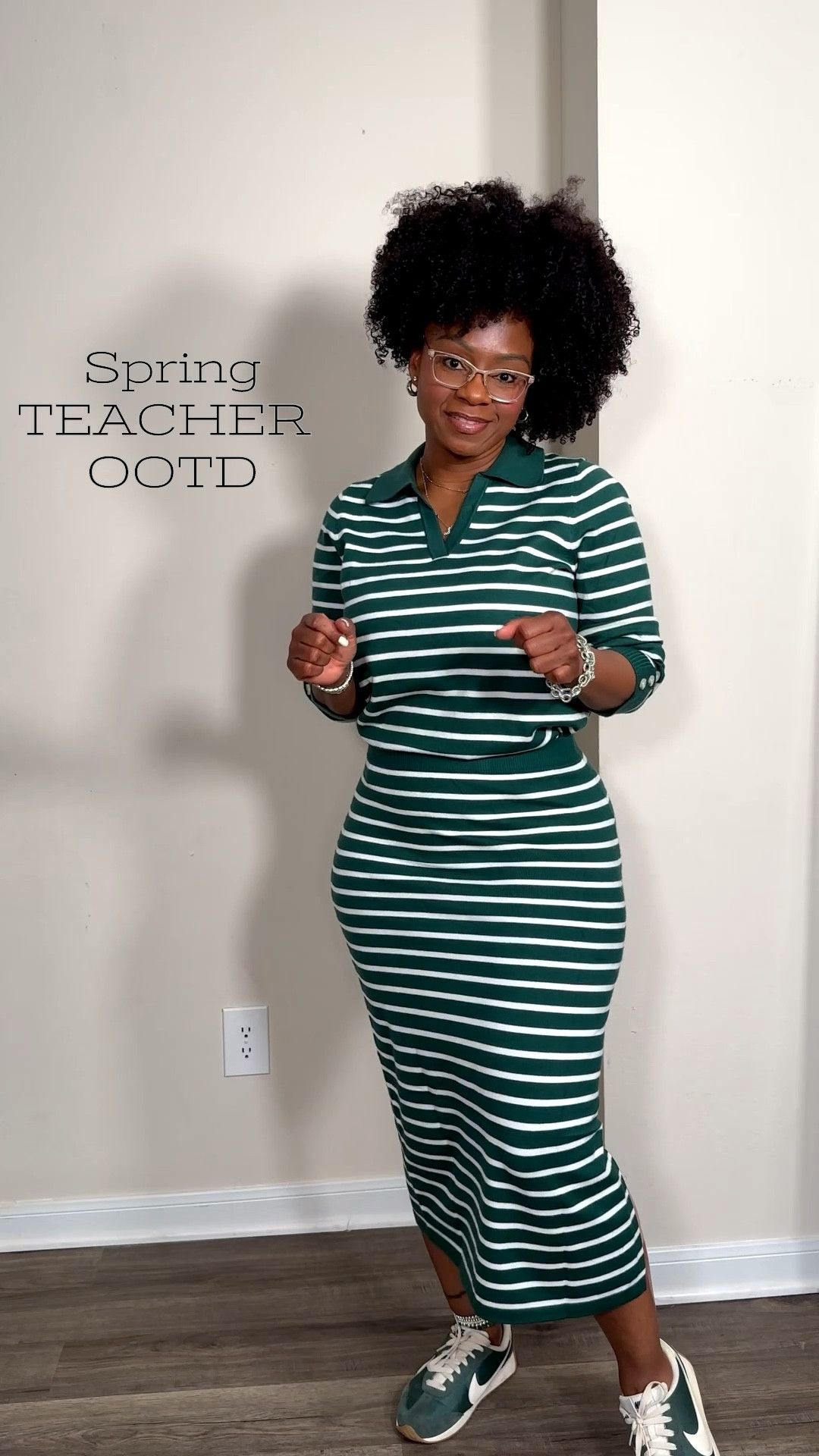 Here’s another teacher OOTD - I love this green such a great color for spring. 

#LTKootd #LTKWorkwear