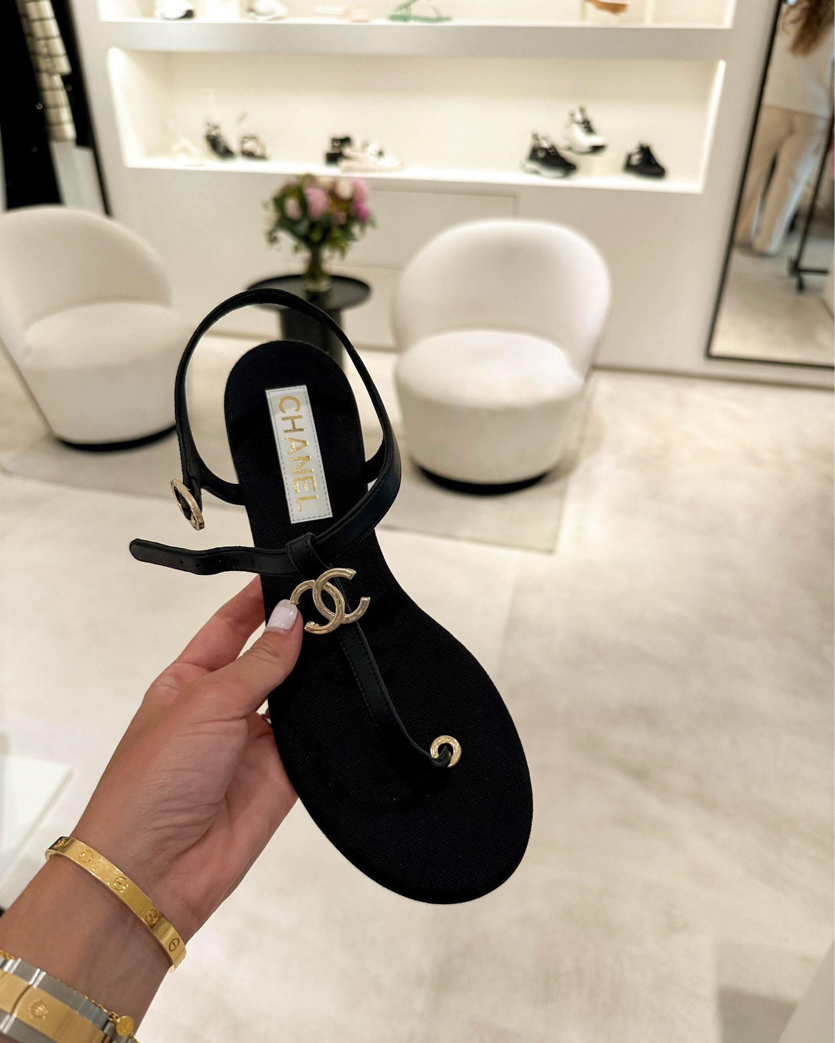 Chanel sandals worn once. 

#LTKShoeCrush #LTKSaleAlert #LTKSeasonal