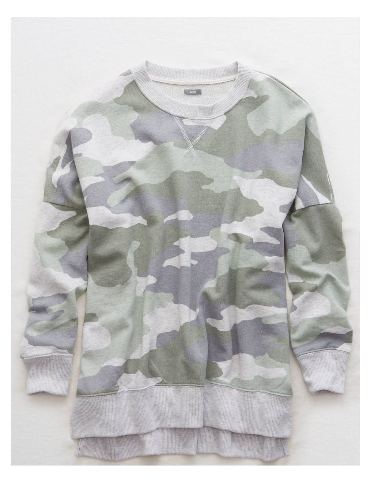 Aerie Hometown Sweatshirt, Smoked Gray | American Eagle Outfitters (US & CA)