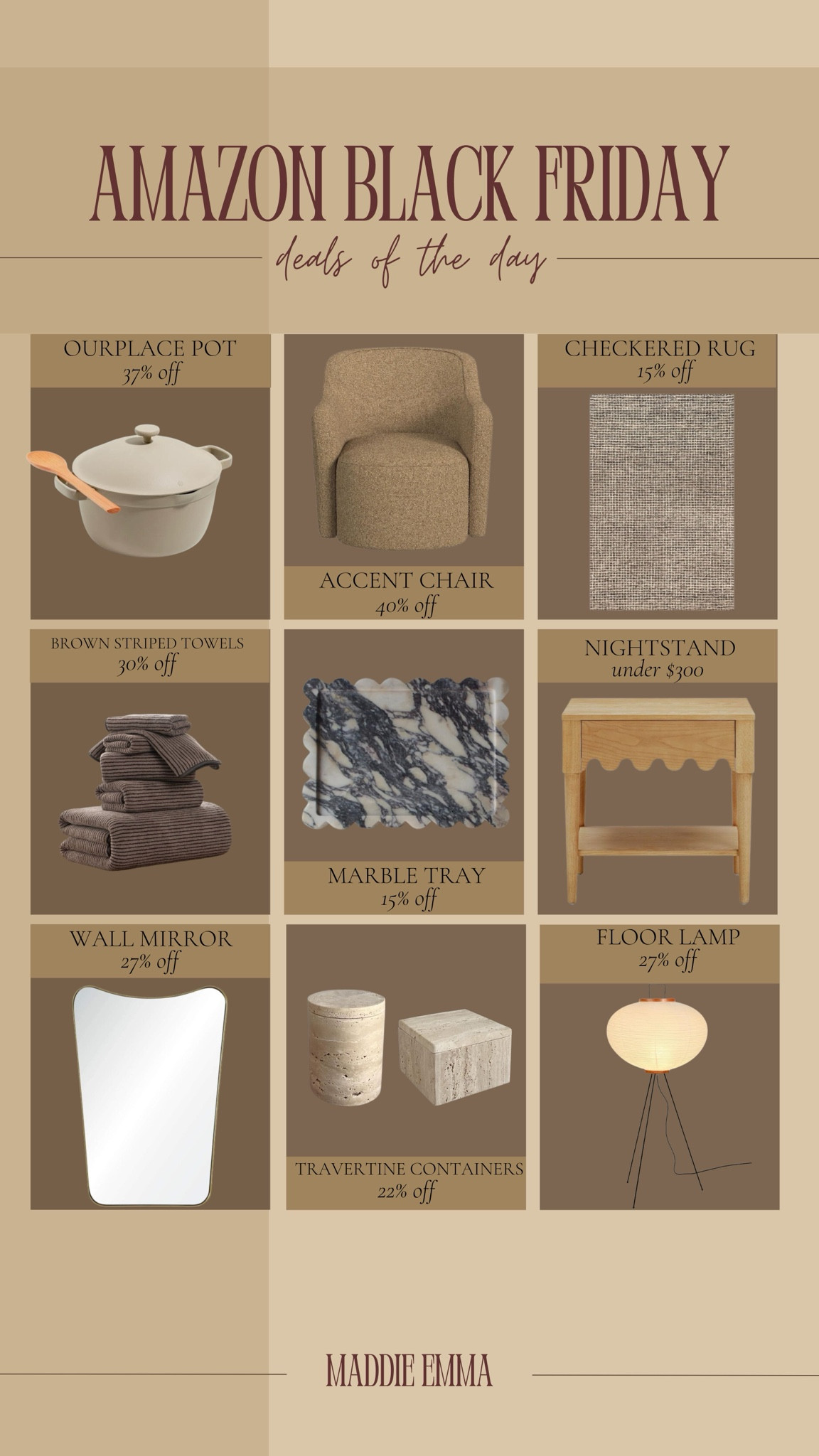 amazon Black Friday favorite deals of the day 

accent chair, area rug, nightstand, home decor, kitchen, lighting

#LTKHome #LTKSaleAlert