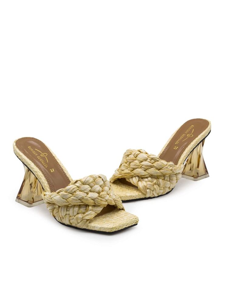 Straw Design Mule Sandals | SHEIN
