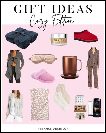Cozy gift ideas for her. Christmas gift ideas: cozy edition! 

#LTKHoliday #LTKstyletip #LTKGiftGuide