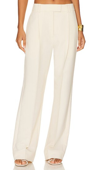 Irena Low Rise Slouch Pant in Rice | Revolve Clothing (Global)