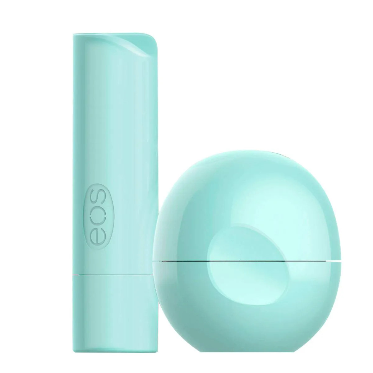 Kit Eos Lip Balm - Stick Mint Organic 4G + Sphere Mint Organic 7G | DrogaRaia (BR)