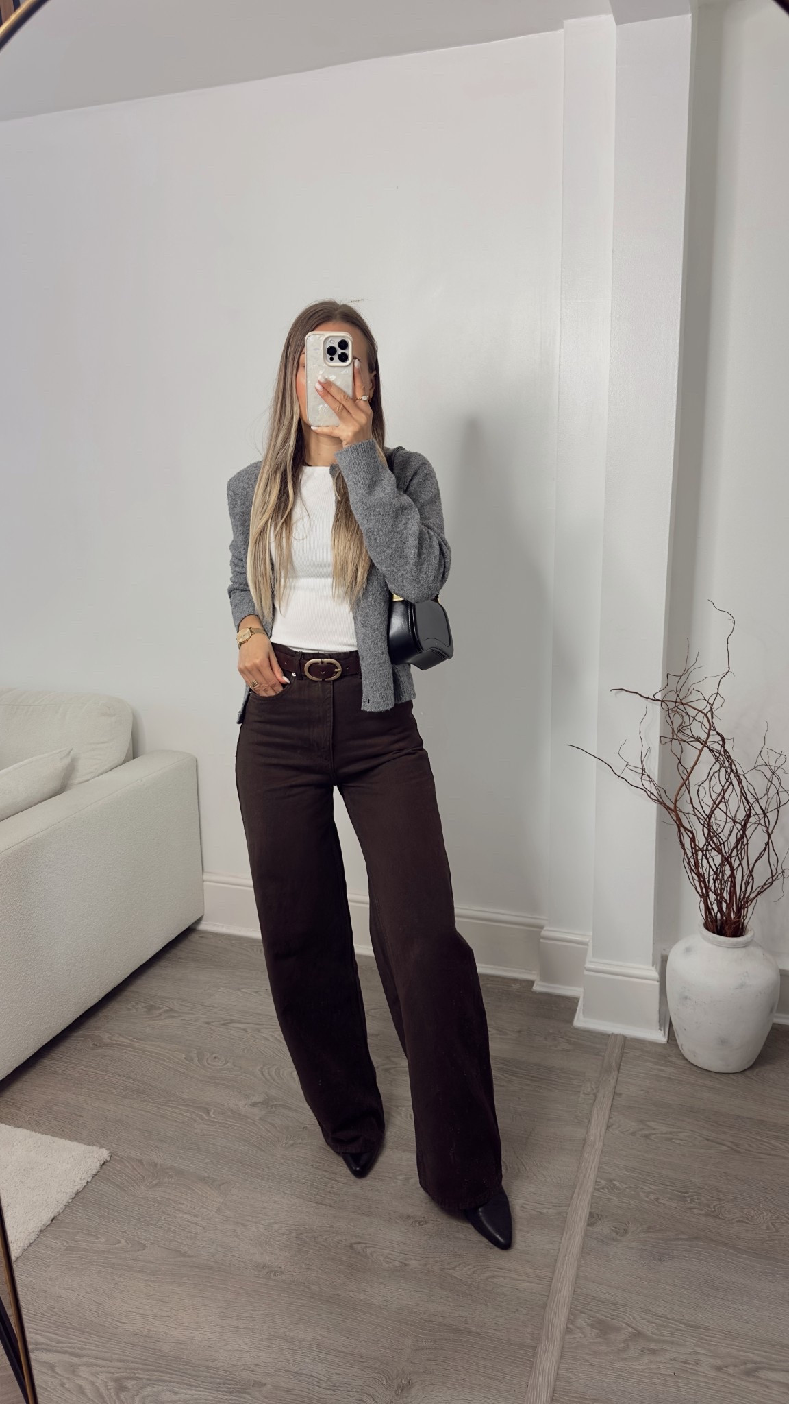 GRWM: chocolate brown + grey mood 🍂 Effortless chic for cloudy autumn days 

#LTKuk #LTKeurope #LTKautumn