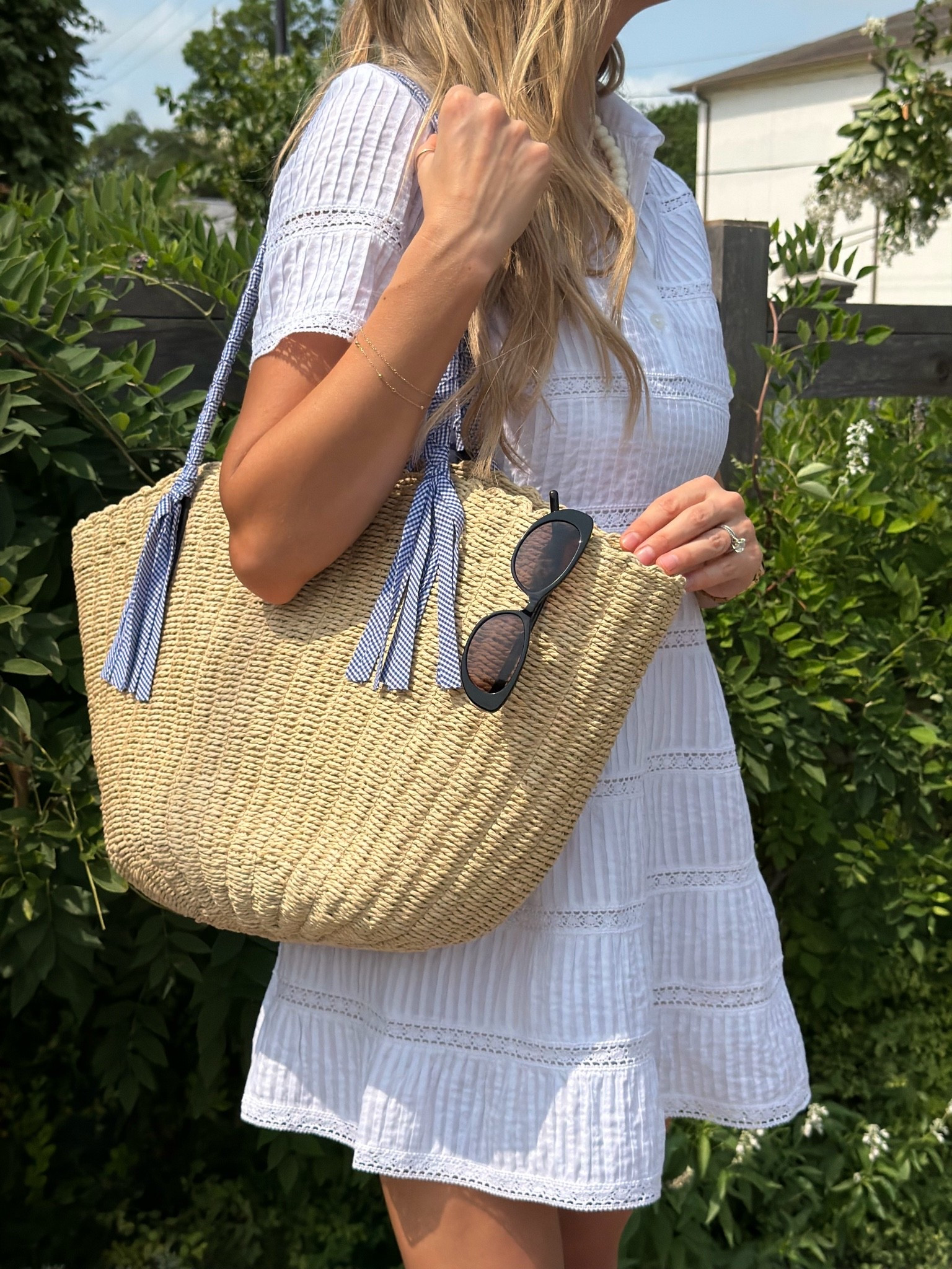 The prettiest woven bag for summer!!

#LTKootd #LTKSeasonal