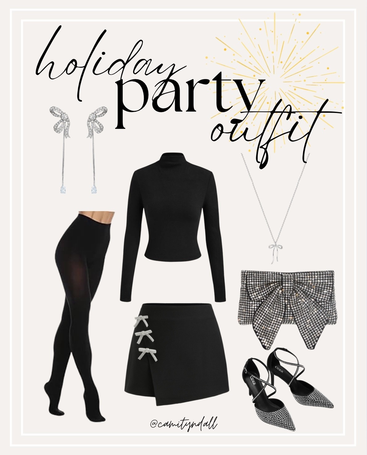 Holiday Party Outfit | NYE look 

#LTKootd #LTKHoliday #LTKFindsUnder100