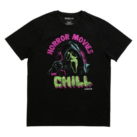 Scream Ghost Face® 'Horror Movies And Chill' Graphic Tee | Five Below