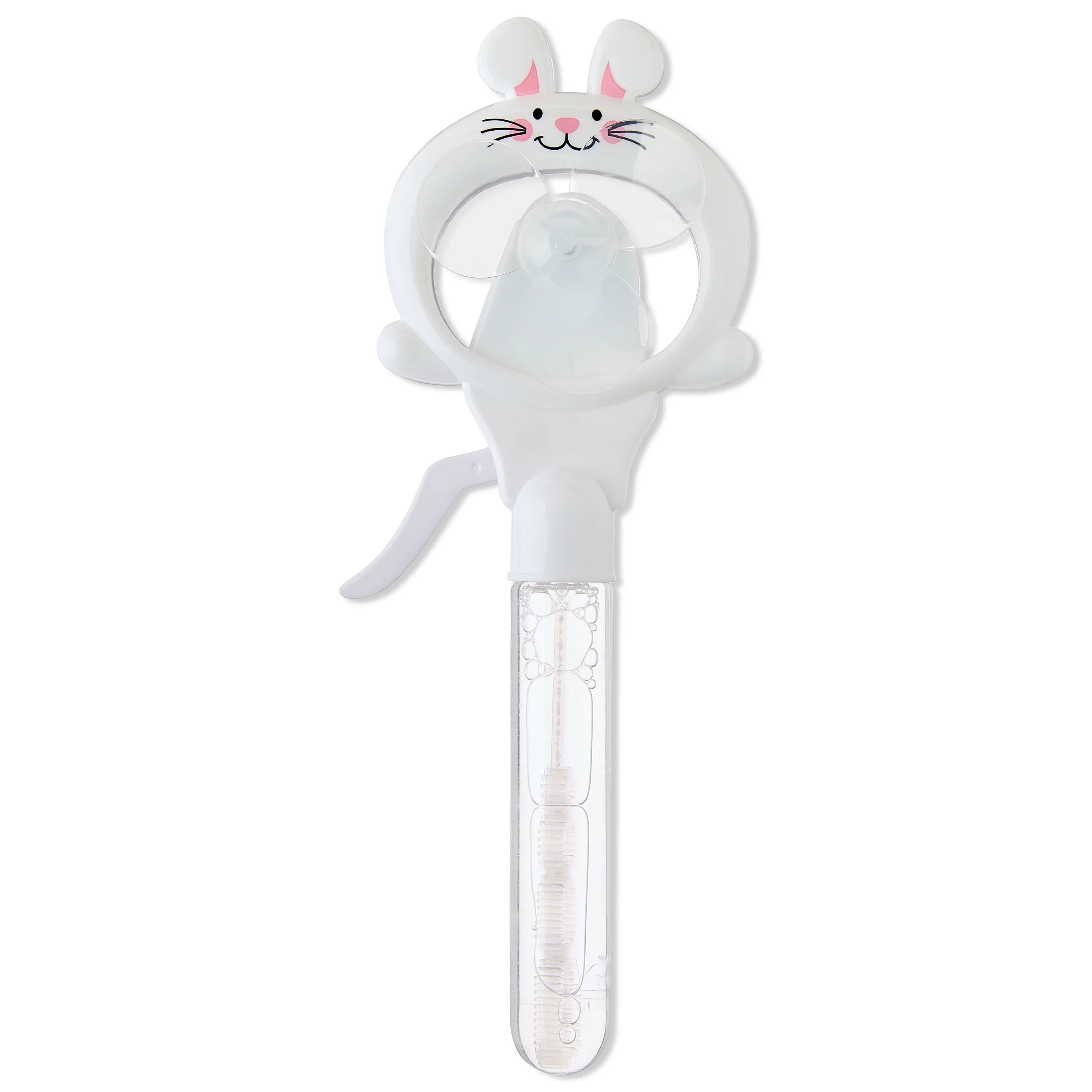 Easter Bunny Bubble Fan, White, 2-in-1 Function, Party Favor, By Way To Celebrate | Walmart (US)