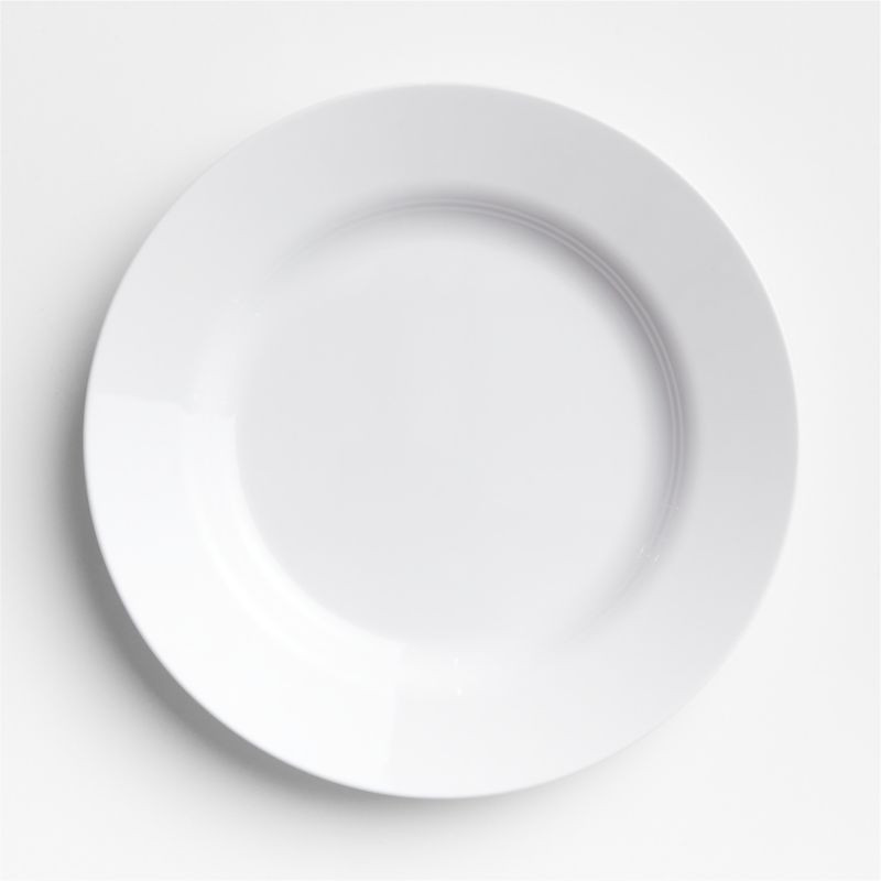 Aspen Rimmed Melamine Dinner Plate + Reviews | Crate & Barrel | Crate & Barrel