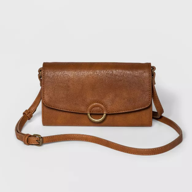 Ring Mini Crossbody Bag - Universal Thread™ Cognac | Target
