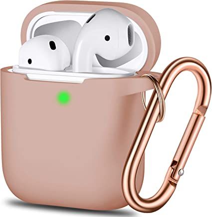 Airpods Case Cover, Full Protective Airpods Case Cover Silicone Airpods Case Keychain for Girls a... | Amazon (US)