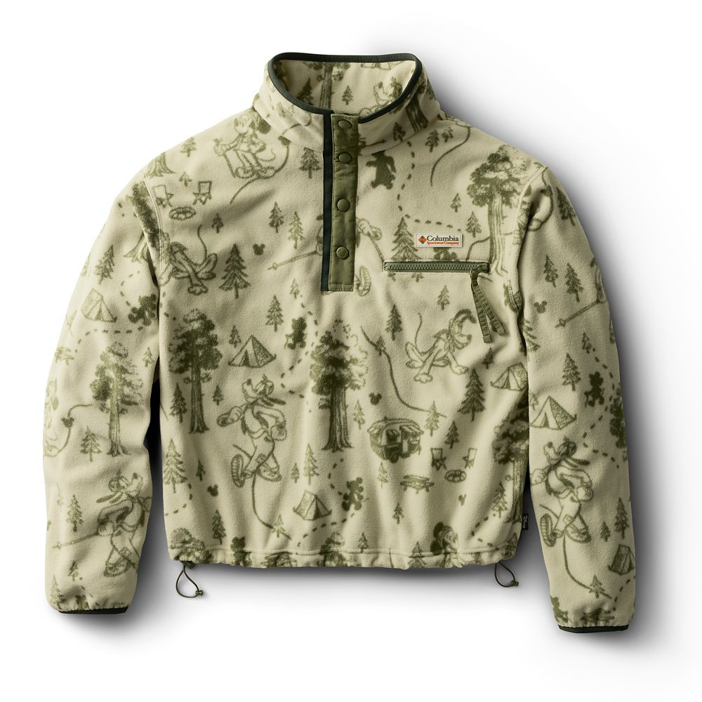 Mickey Mouse and Friends Fleece Pullover Jacket for Women by Columbia | Disney Store