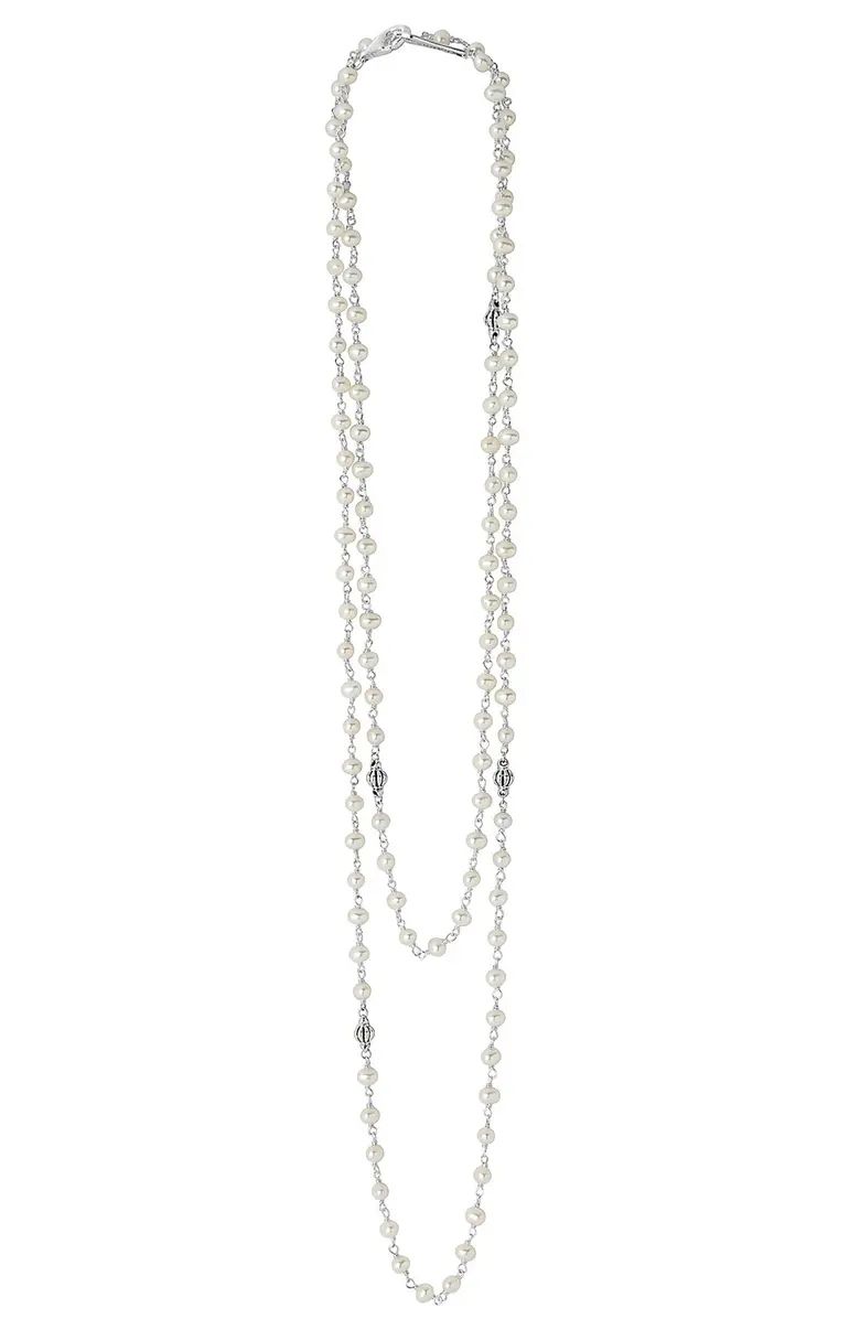 Luna Long Freshwater Pearl Necklace | Nordstrom