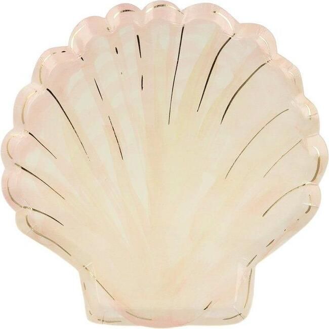 Watercolour Clam Shell Plates | Maisonette