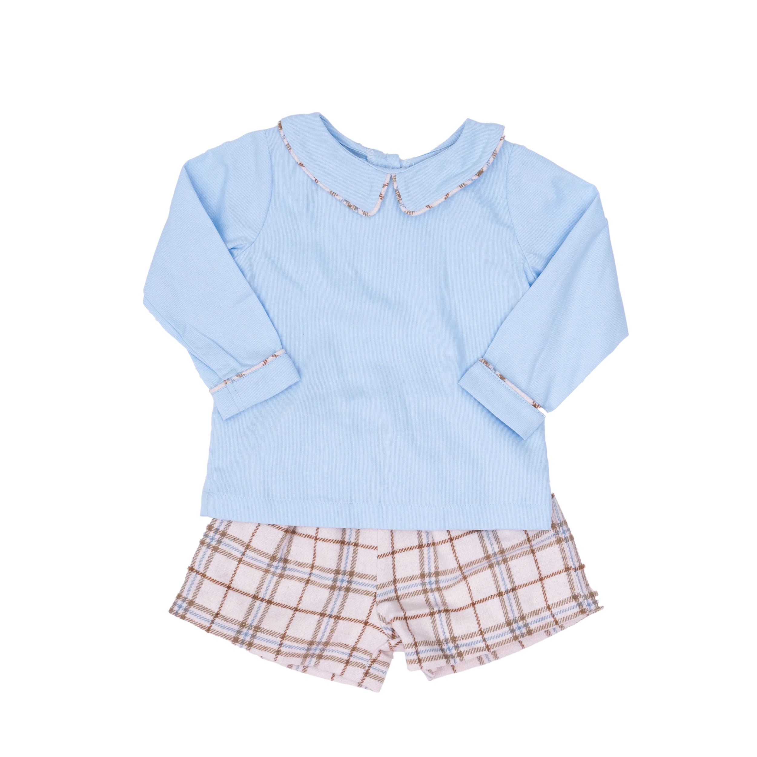 John Tartan Tweed Short Set | The Oaks Apparel Company