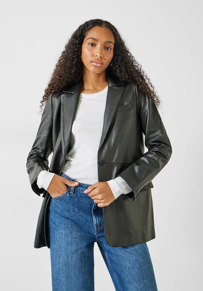 Leather Blazer | Hush Homewear (UK)