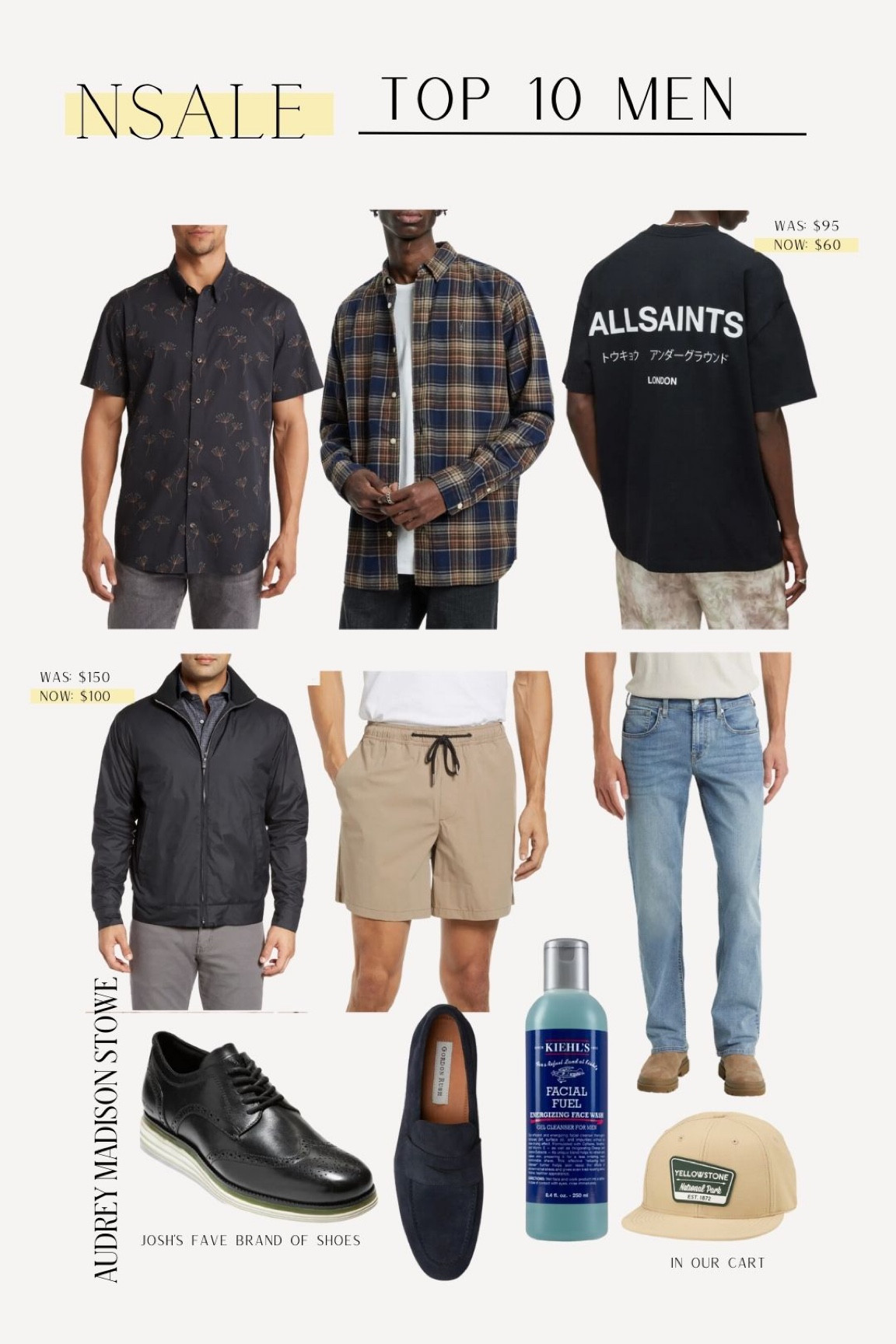 🌟NSALE!🌟 Nordstrom Anniversary Sale Top 10 MEN! In my cart for my husband. Polo, dress shirt, Allsaints tee, flannel, jeans, etc 

#LTKmens #LTKxNSale