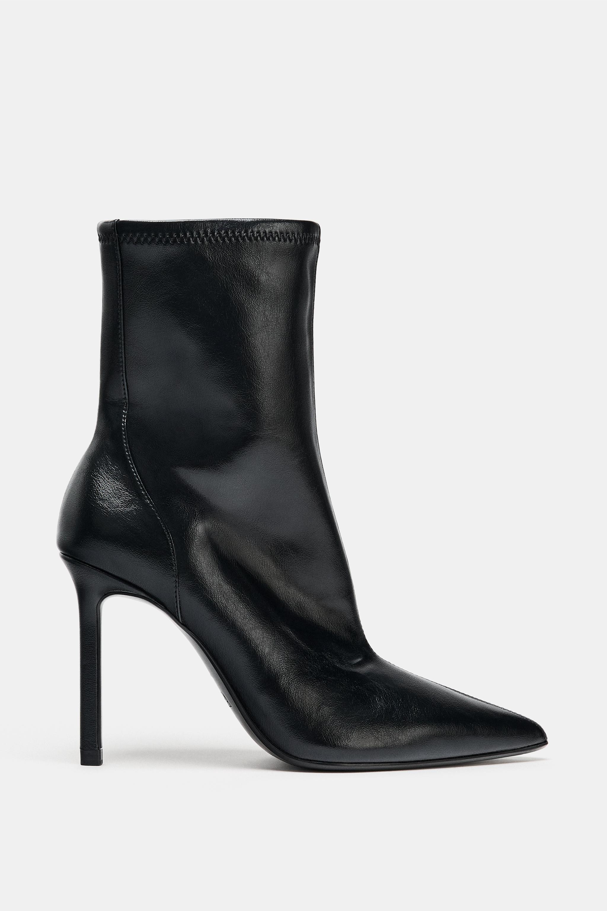 STILETTO HEELED ANKLE BOOTS | Zara US