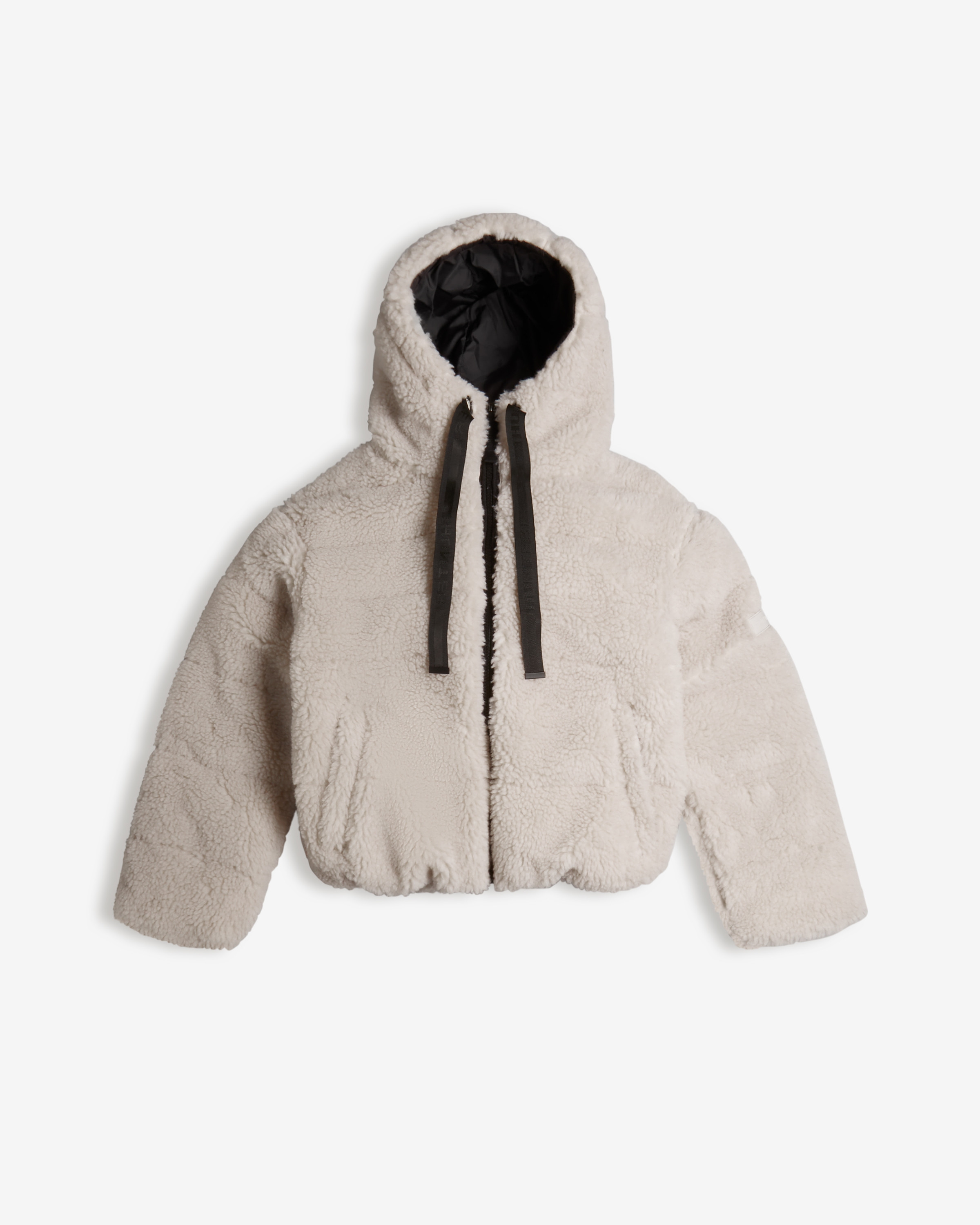 Women's Wanderer Vegan Shearling Insulated Short Puffer Jacket | Hunter (US and CA)