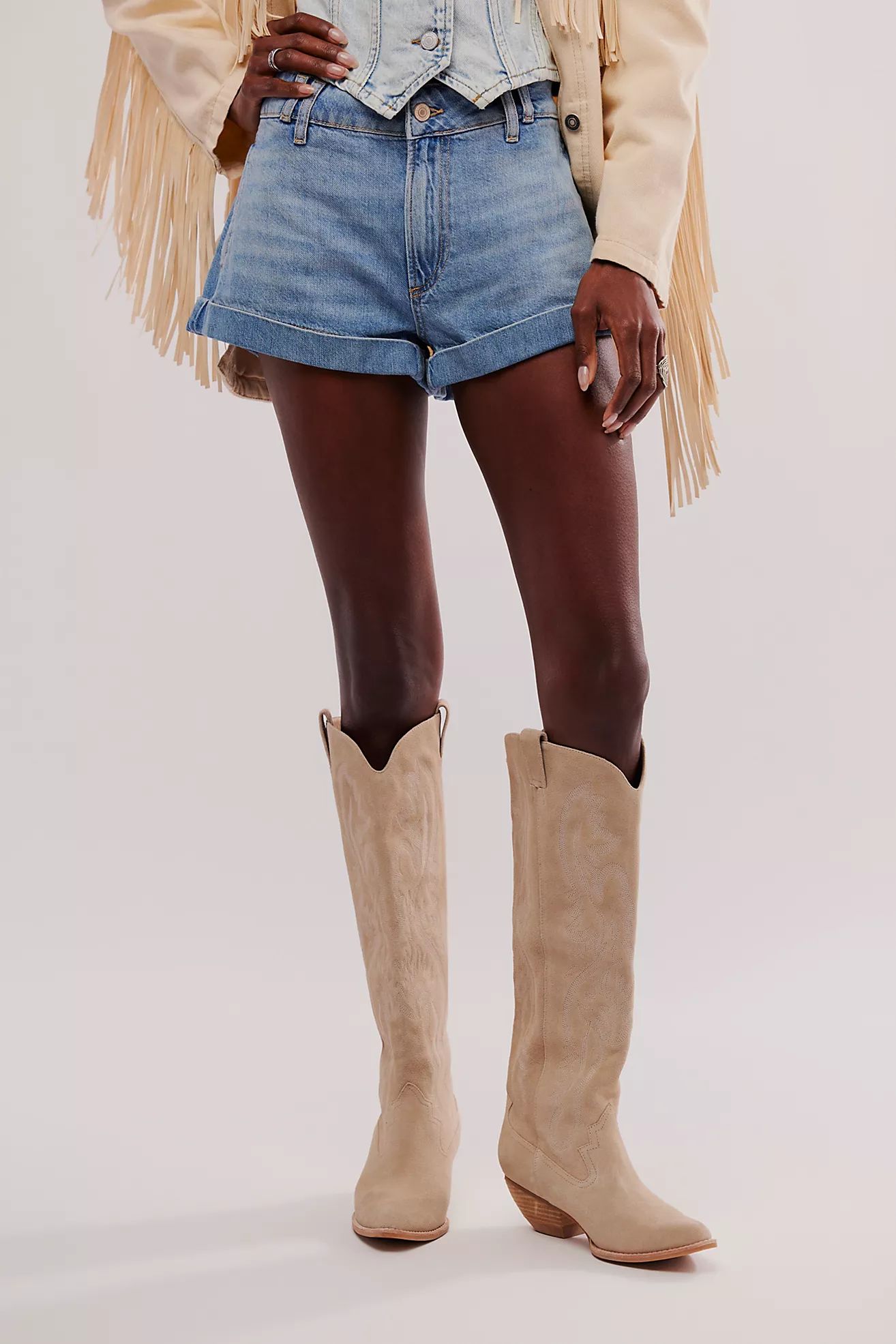 Finn Tall Western Boots | Free People (Global - UK&FR Excluded)