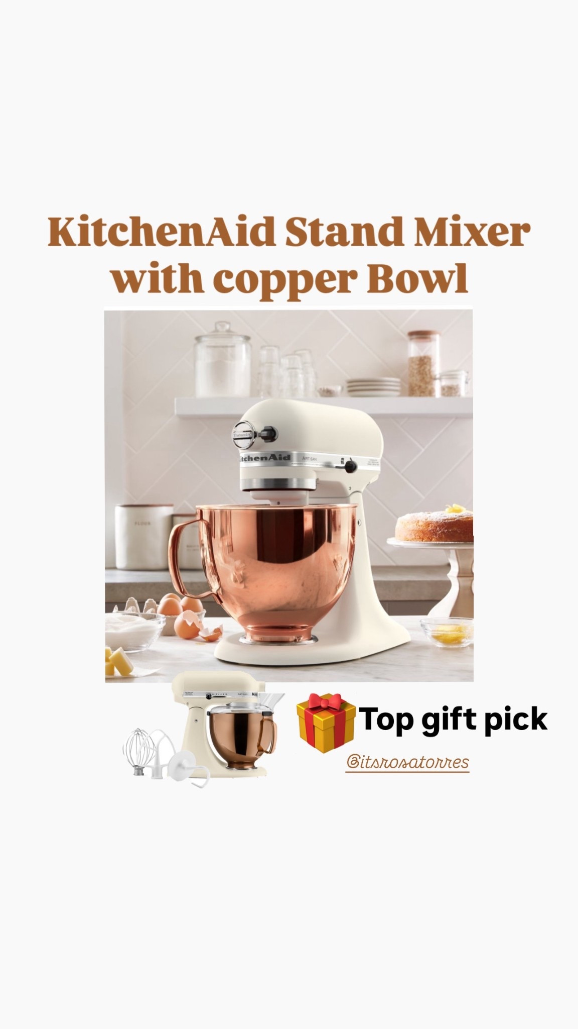  Such a beauty…. This one is on my wish list. 🤭 this would be a perfect gift to some that likes to bake like me or love the kitchen like me. It’s like PERFECTION! 

#LTKCyberWeek #LTKHoliday #LTKHome
