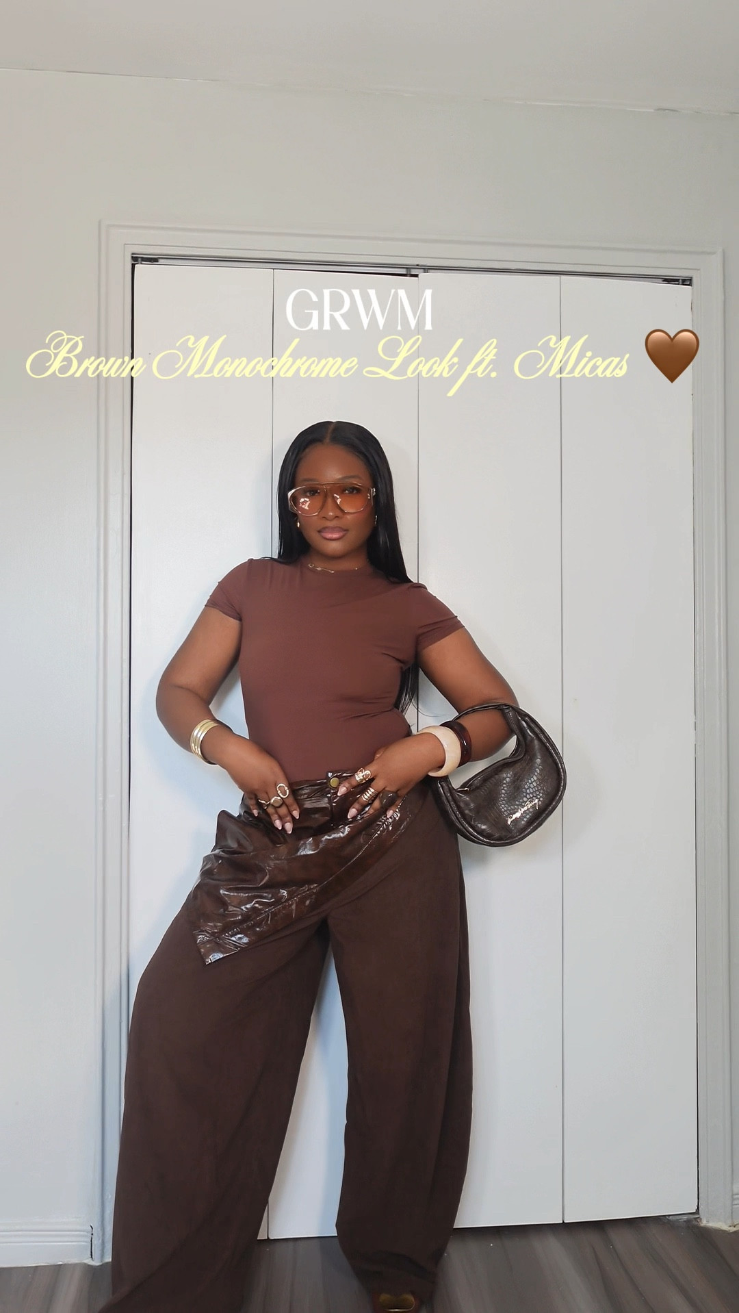 Brown Monochrome look🤎 @Lorvae #springoutfits2026

#LTKootd #LTKgrwm