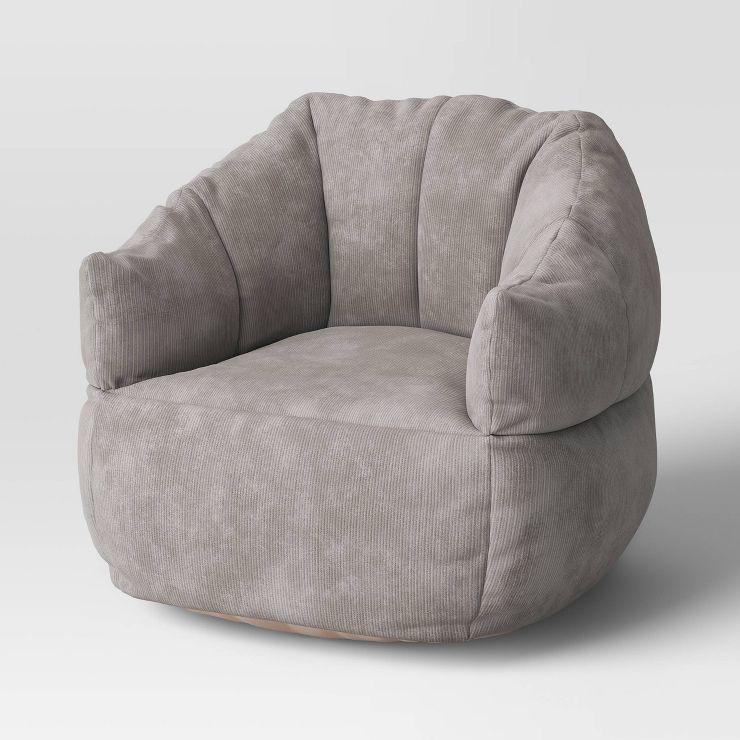 Corduroy Structured Bean Bag Chair - Room Essentials™ | Target