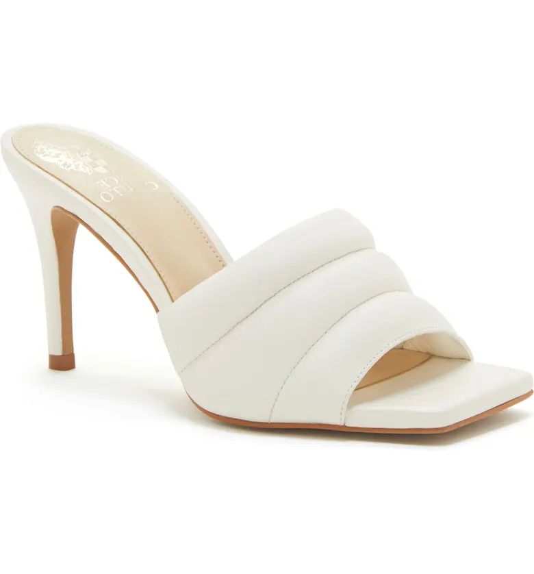 Candriea Quilted Square Toe Sandal | Nordstrom