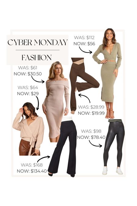 Cyber Monday fashion sales!! Shop all of these amazing deals before they end tonight!! 

Petal and pup | sales | amazon | spanx | spanx pants | leggings | sweaters 

#LTKCyberweek #LTKfit #LTKsalealert