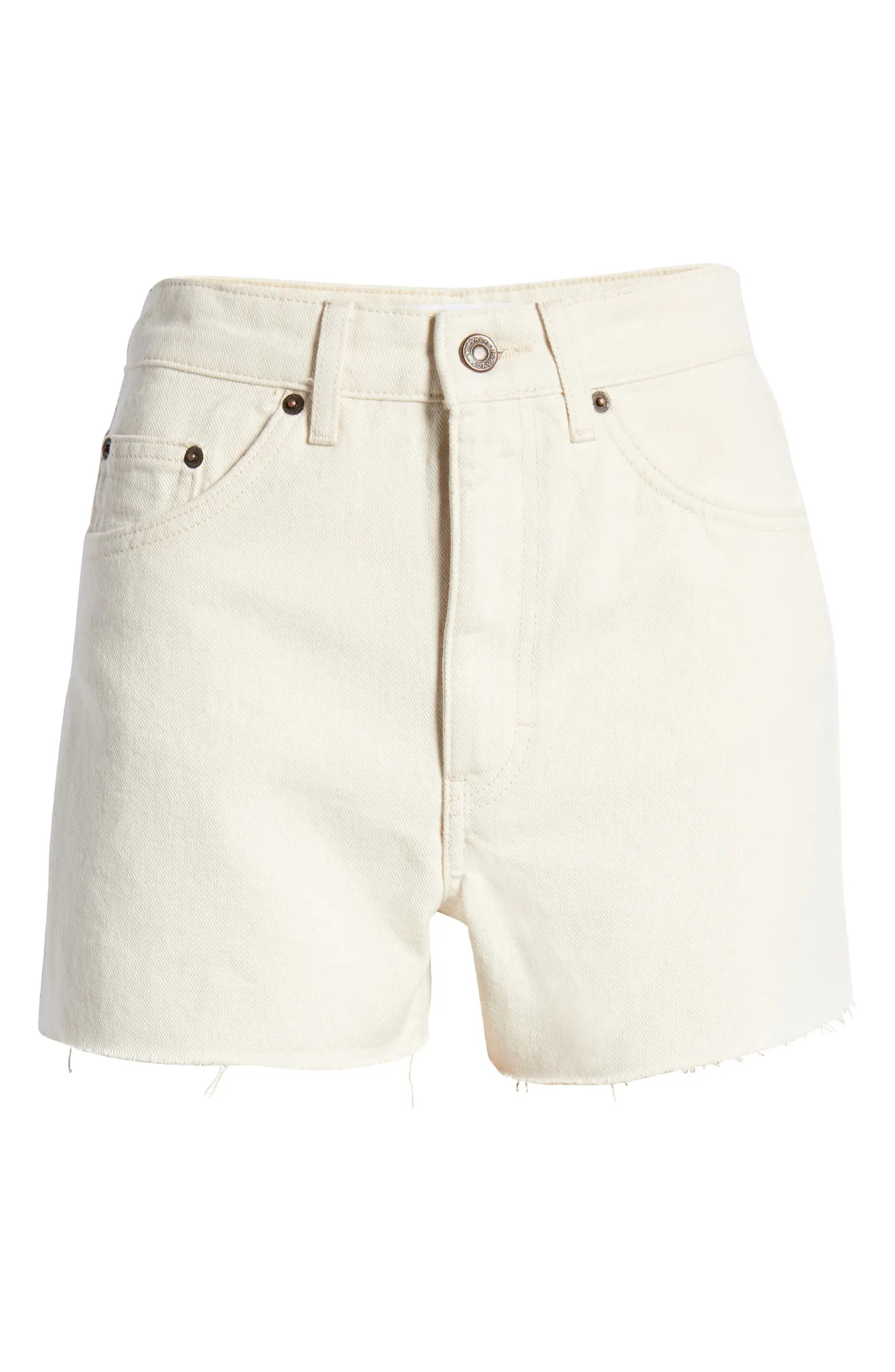 Topshop Nonstretch Denim Shorts | Nordstrom | Nordstrom